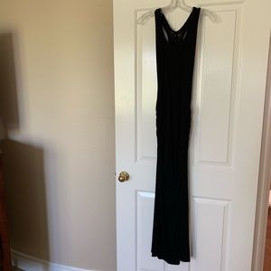 Sky black maxi dress XS